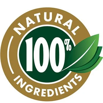 Hormovance Hormovance 100 percent natural vegetarian ingredients badge