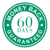 Hormovance Hormovance 60 day money back guarantee badge